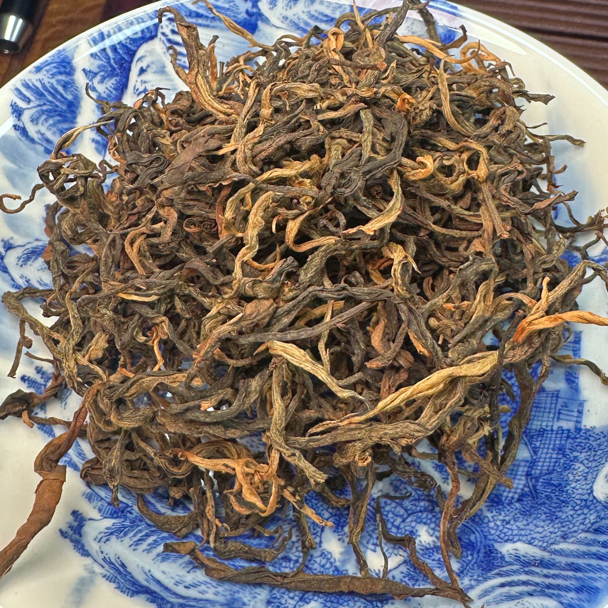 DP12-1   23年（帕莎犀牛塘）晒红散茶