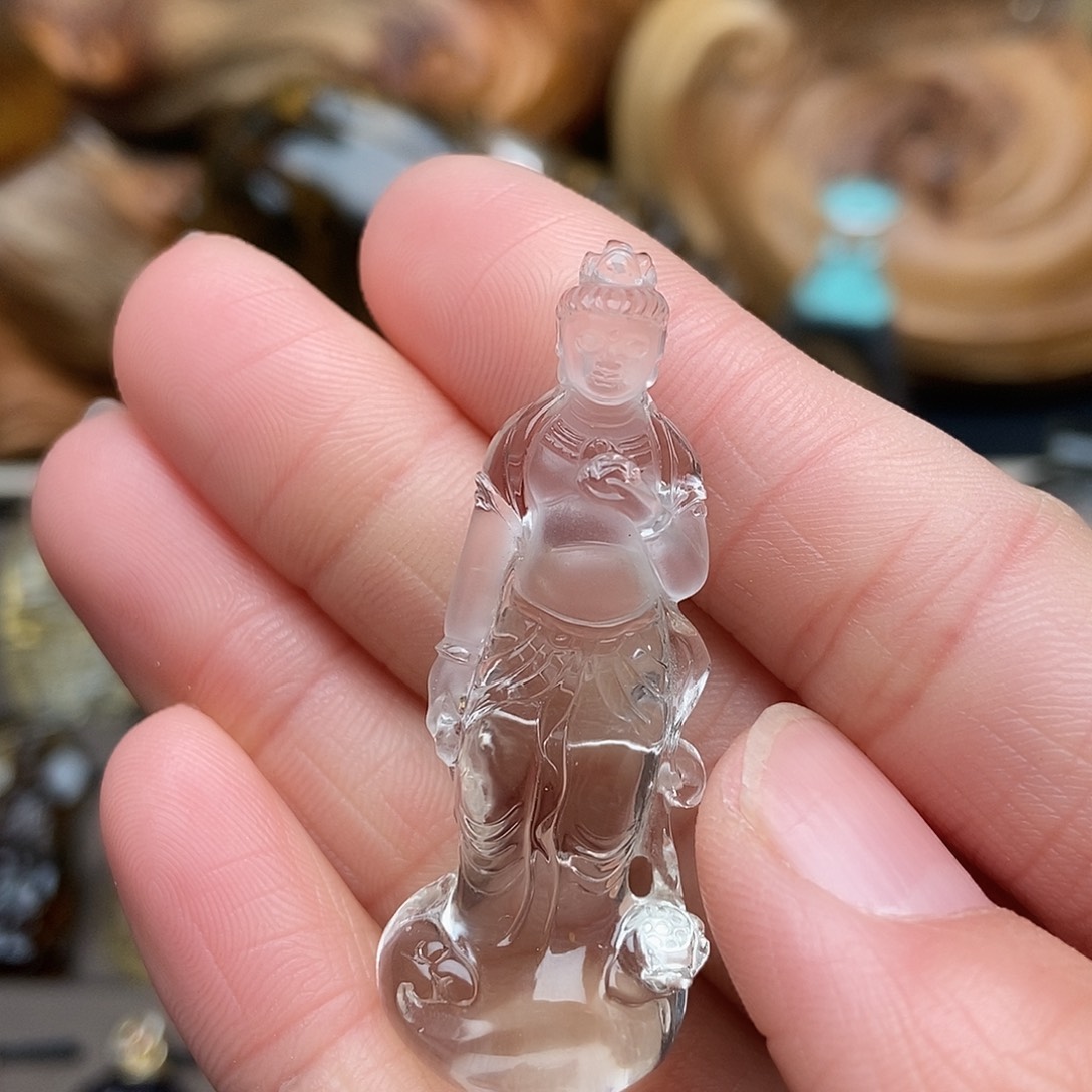 水晶吊坠未镶嵌吊坠