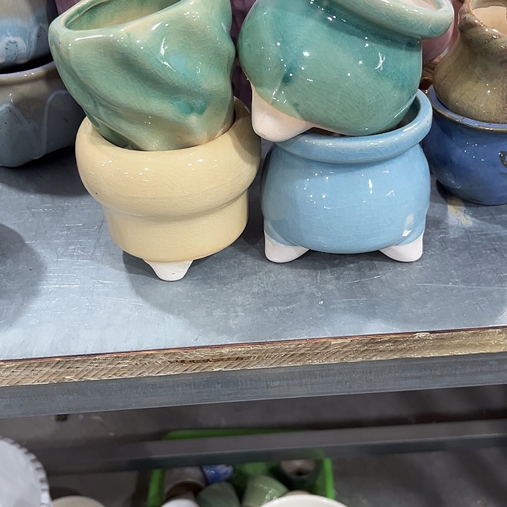 福利价陶瓷花盆全场10包邮