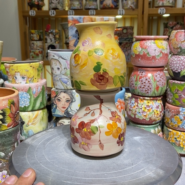 景德镇艺术手绘作品