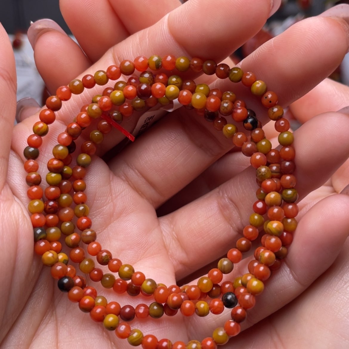 【闪购商品】南红玛瑙3➕108多圈未镶嵌