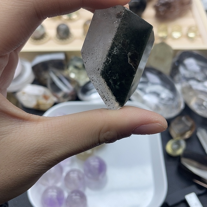 发晶珠宝半成品未镶嵌85水晶