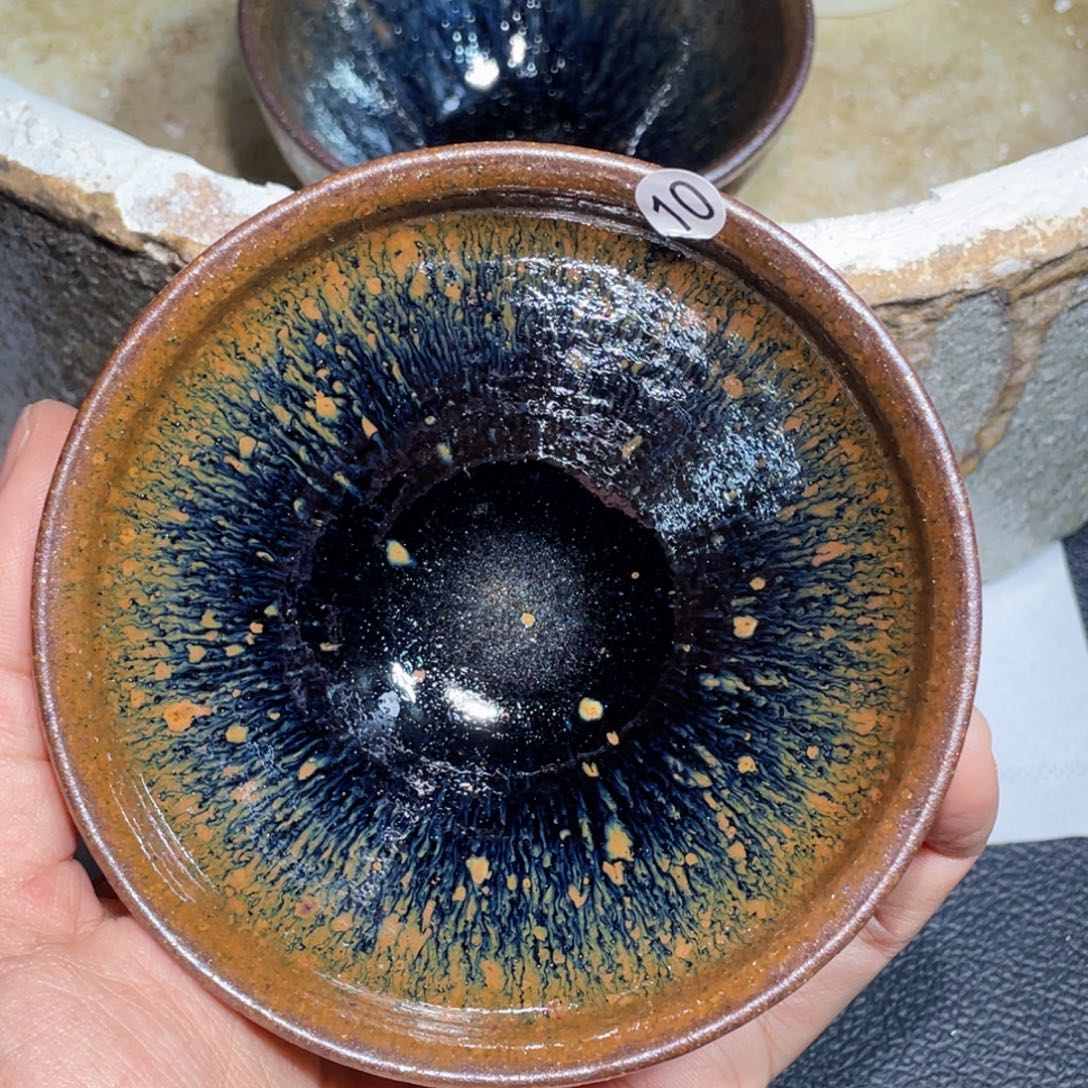 茶盏龙窑柴烧建盏10