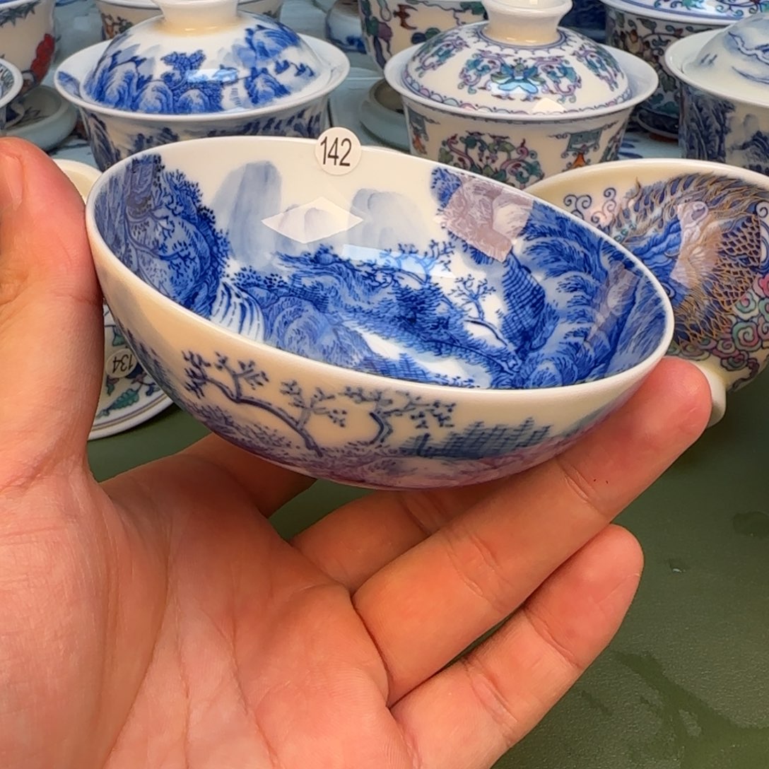 彦祖纯手工手绘茶具142