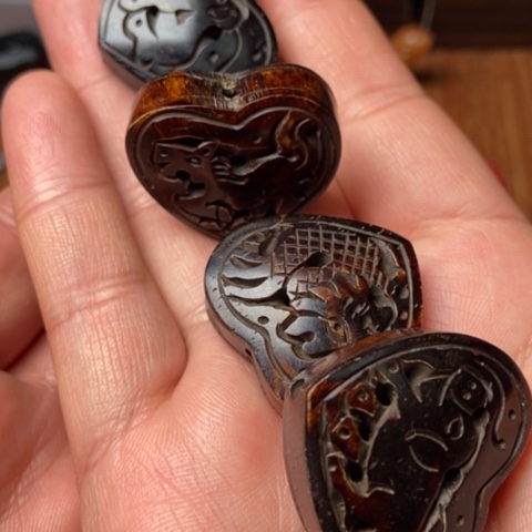 辉***子琉璃颈饰藏传小元素配饰饰品