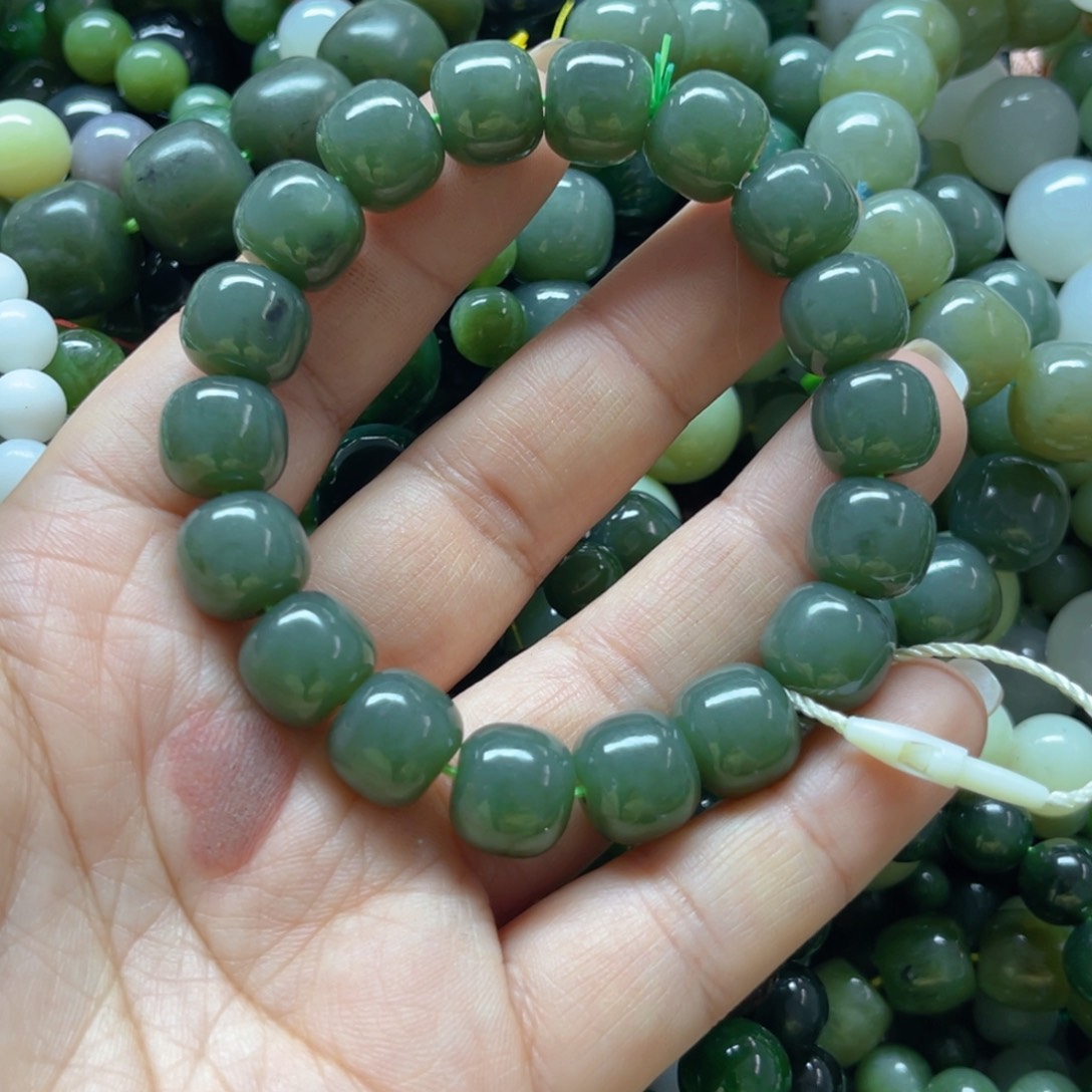 和田玉手链未镶嵌