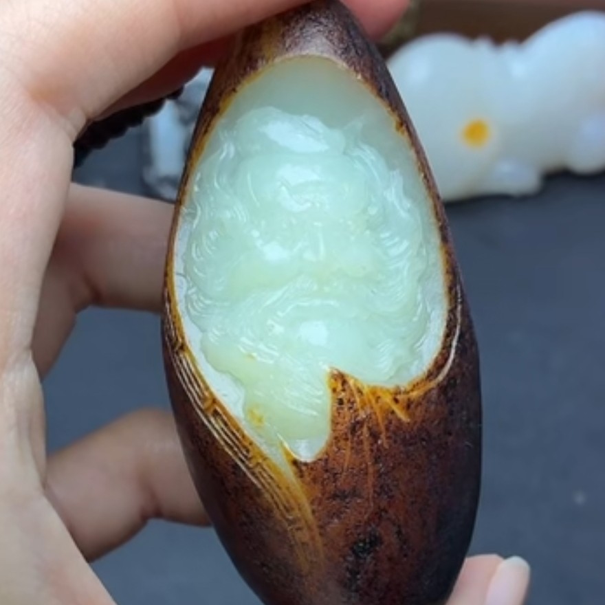 和田玉玉石挂件N108拍一发一