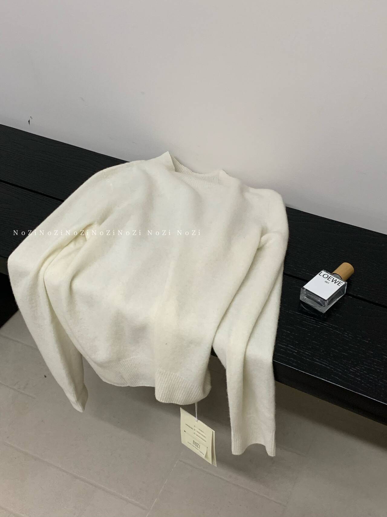 【NOZI】女装羊绒秋冬打底衫长袖新款百搭毛针织衫柔软S35-297-301