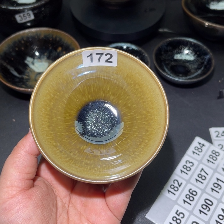 茶盏蔡起起建盏茶器172