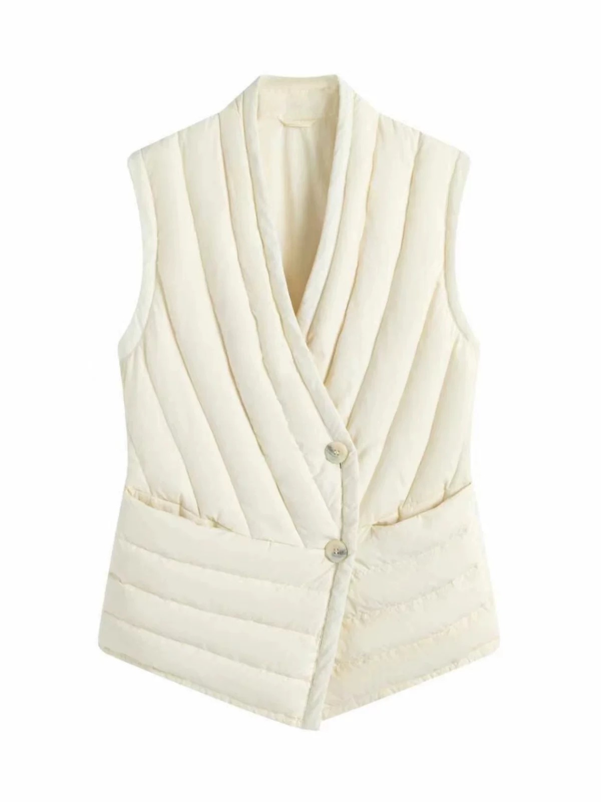 90白鸭绒高端马甲女装时尚百搭外套内胆春秋冬上衣修身轻薄羽绒服