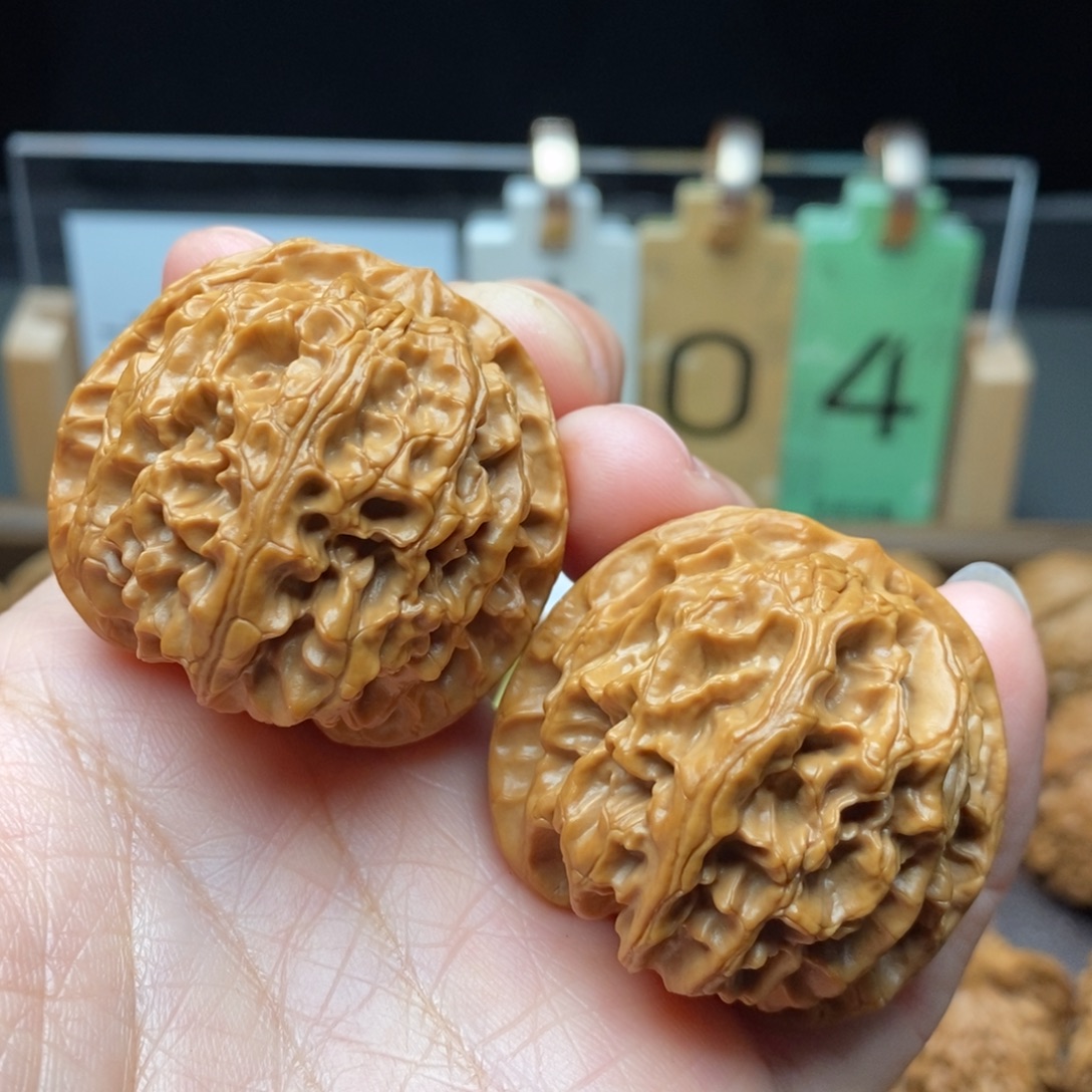 把件文玩核桃苹果园40