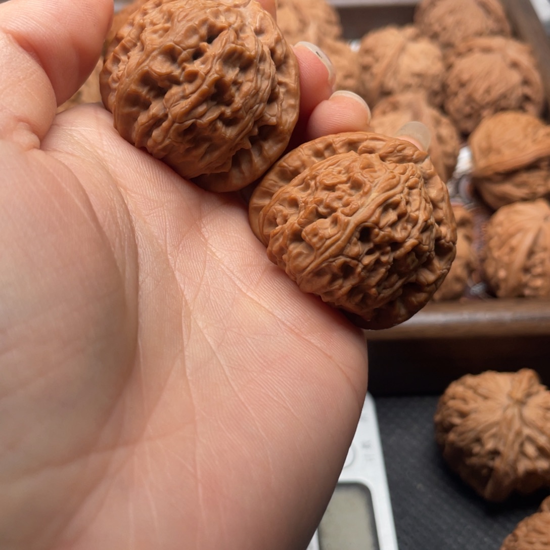 阿***文核桃手串/手链白狮子37尺