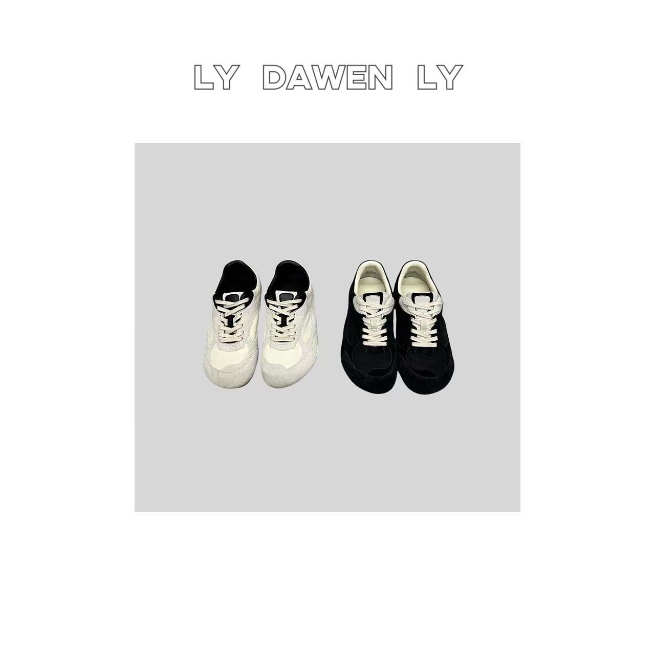 DAWEN  | '豆腐干'复古舒适透气系超轻软绑带休闲鞋  X208#