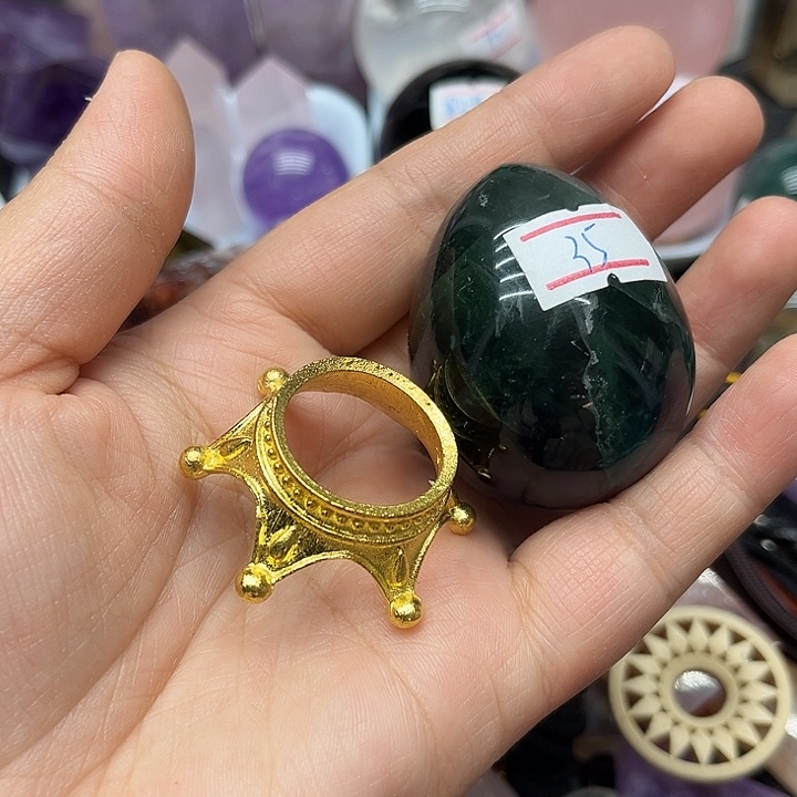 e***a水晶珠宝半成品未镶嵌30克蛋