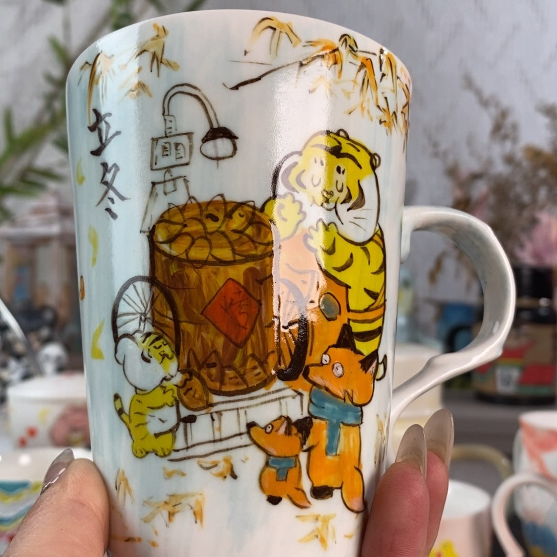 杯景德镇陶瓷创意水杯