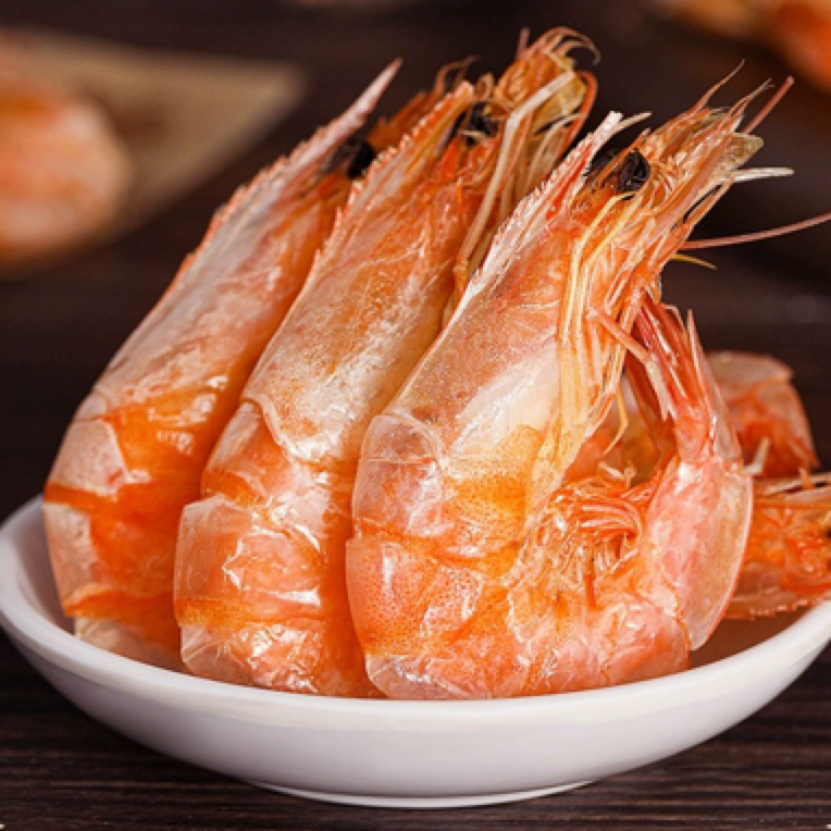 【粉丝福利】脆皮虾干即食烤虾海鲜追剧零食解馋下酒菜孕妈250克1包