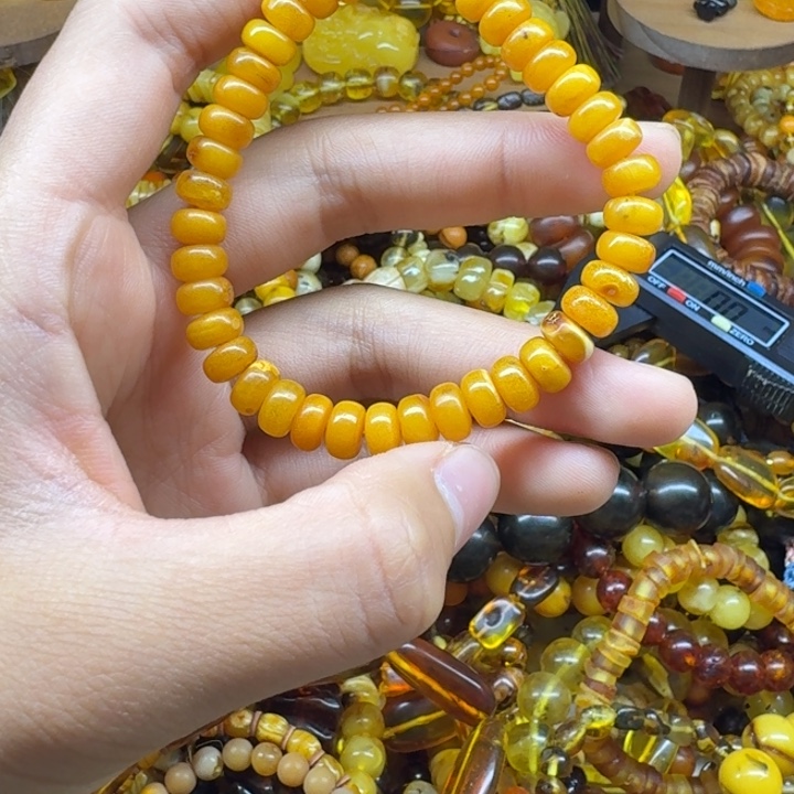 琥珀未镶嵌珠宝奇石