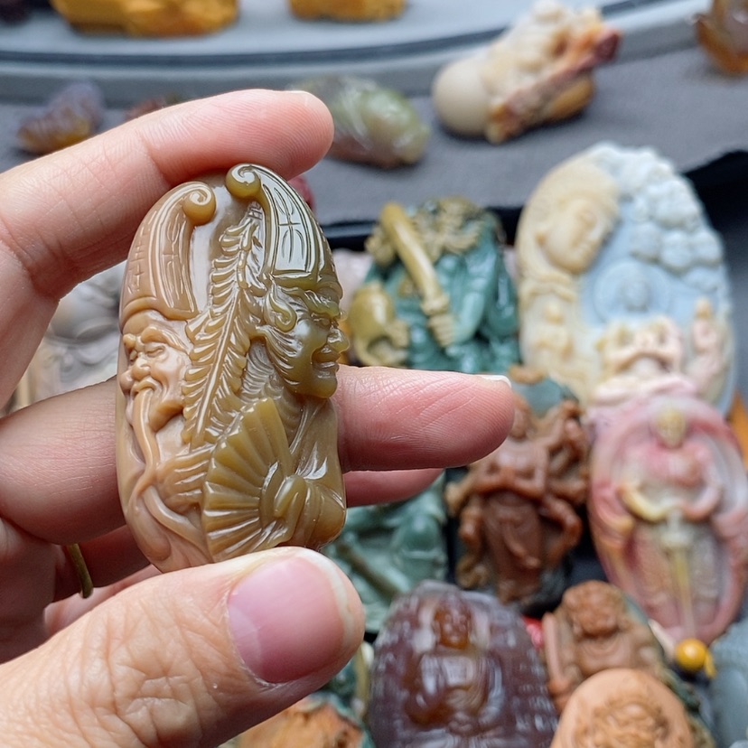 【闪购商品】未镶嵌吊坠定制石英质玉