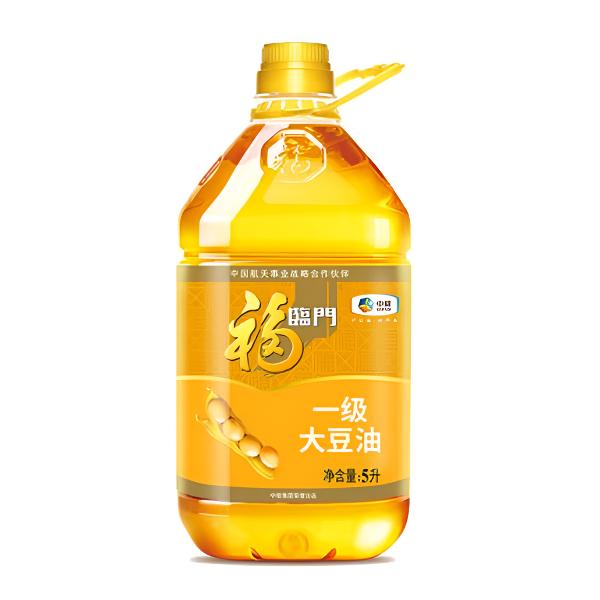 【食用油】福临门一级大豆油（转基因）5L /桶 0335