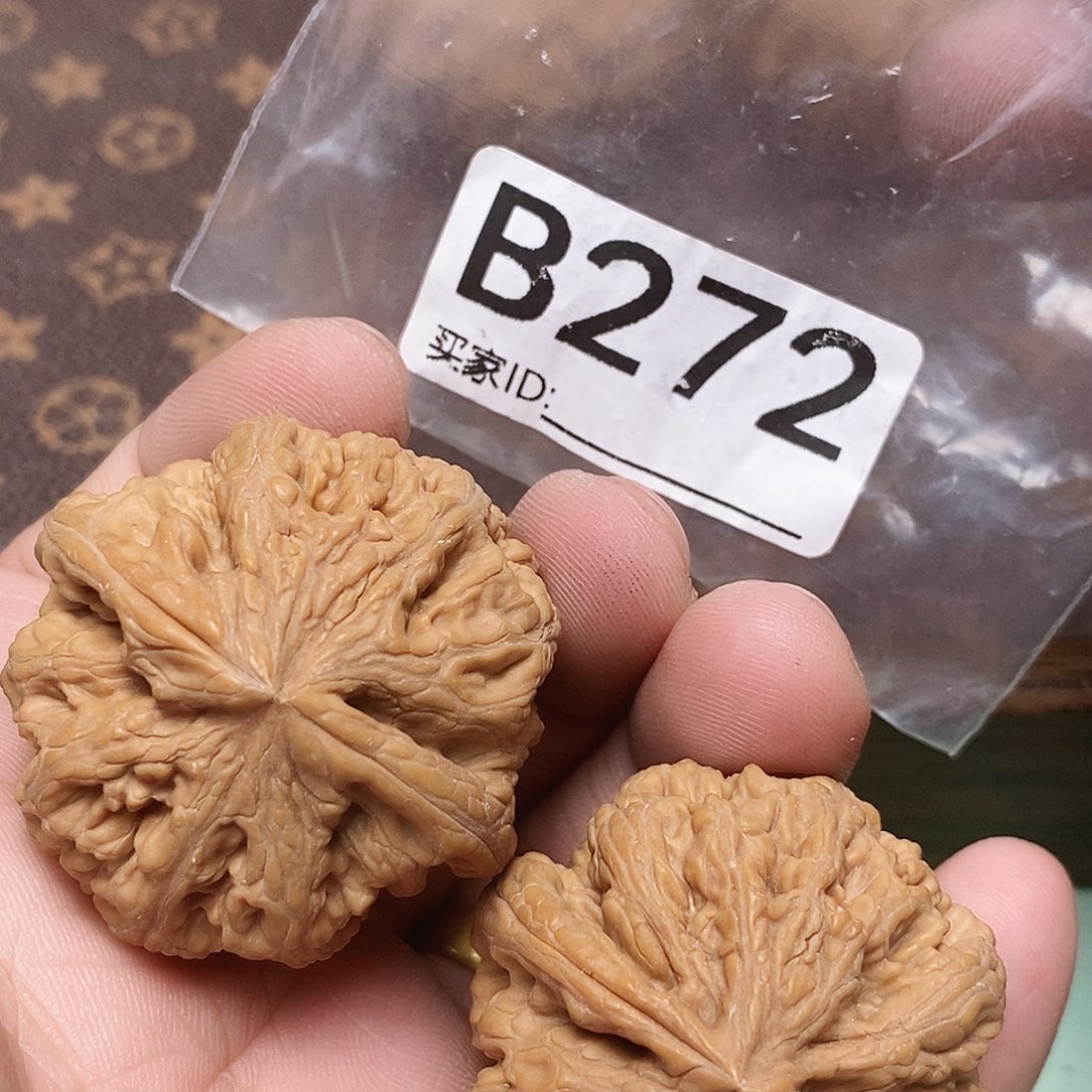 文玩核桃把件粗筋41。  