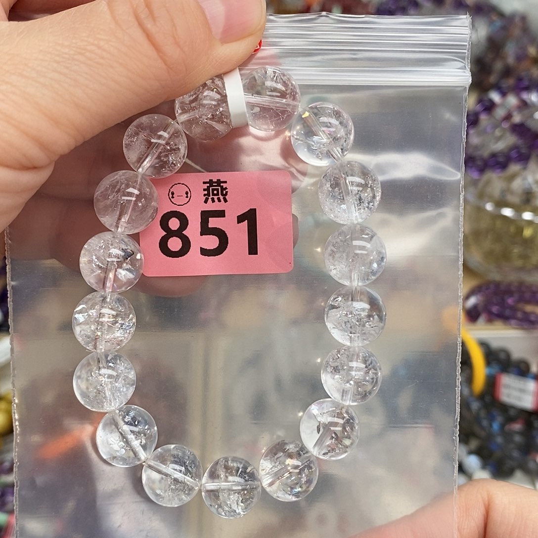 水晶手链未镶嵌多样性发一