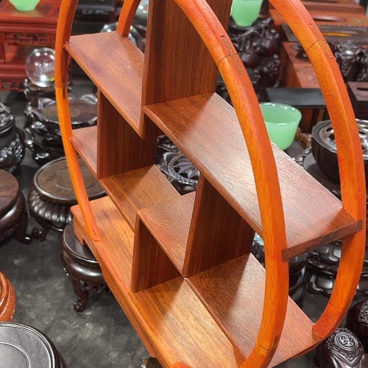 手工艺品琉璃红木底座工艺品