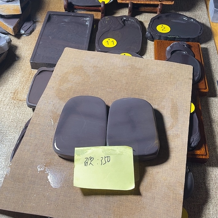砍***界端砚文房用具砚台