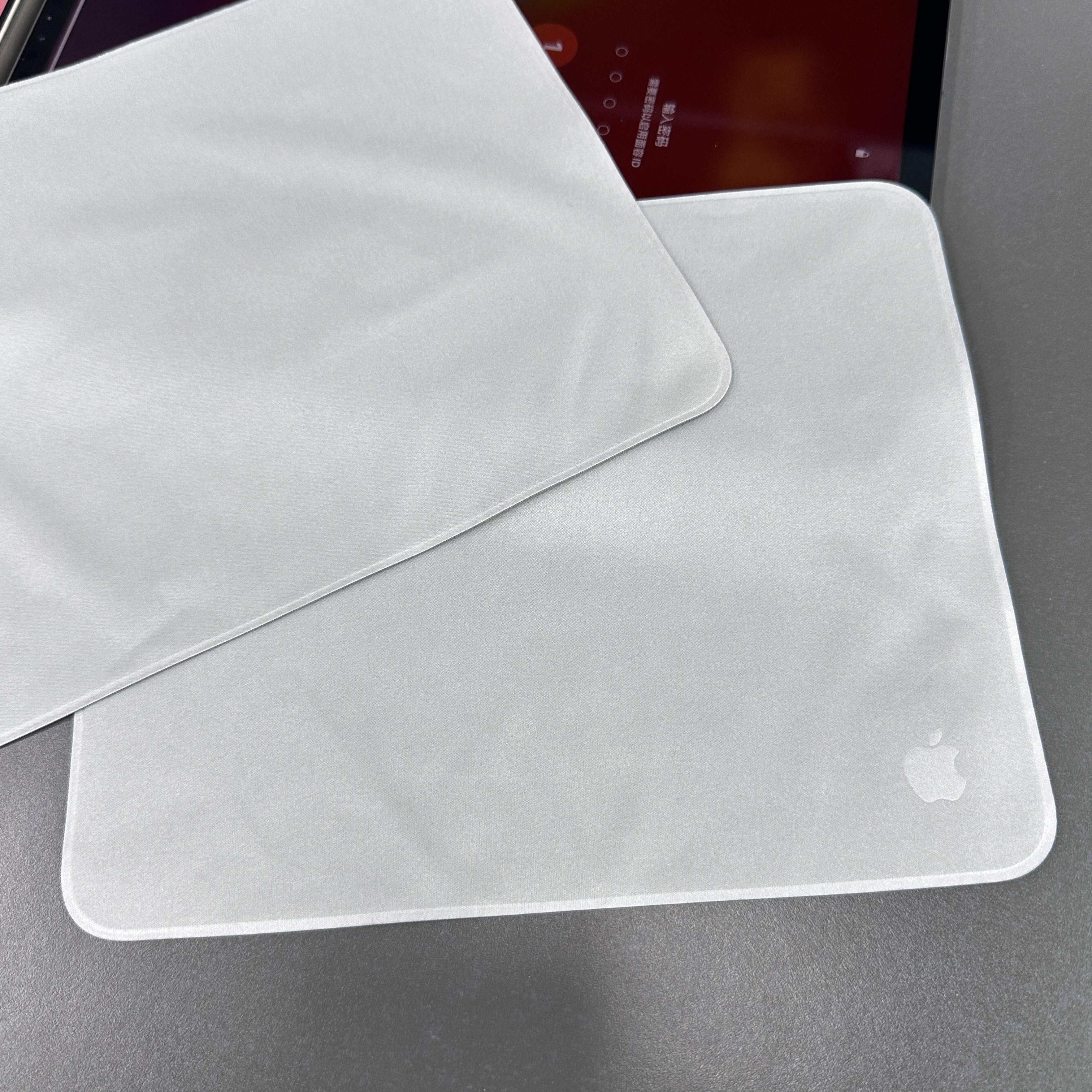 99新 Apple/苹果 ipad pro拆机抛光布屏幕擦拭布眼睛擦拭布正品