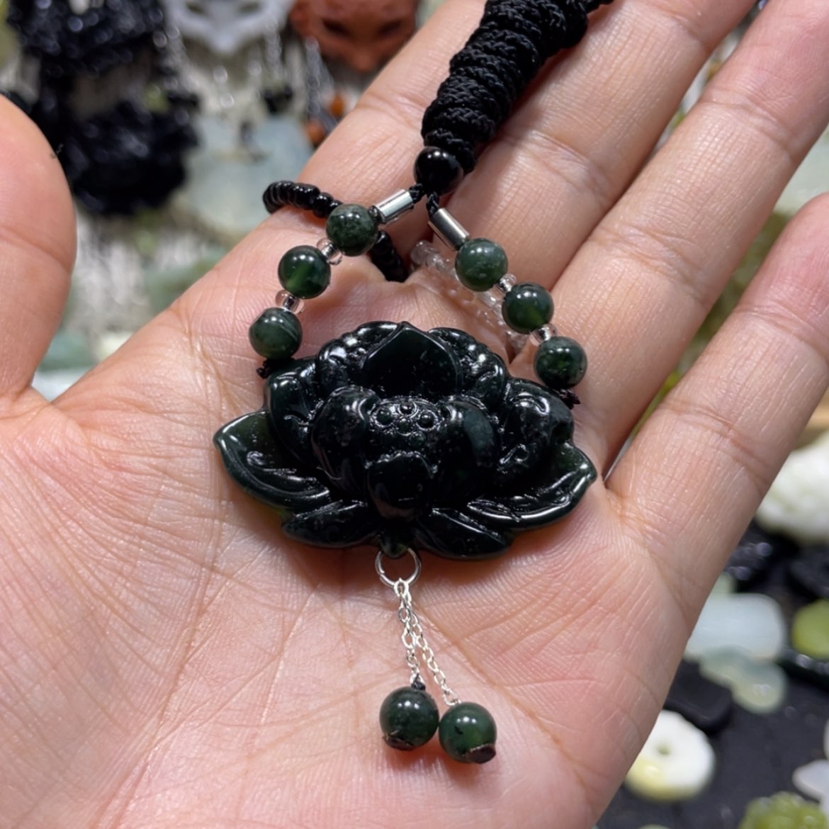 【闪购商品】岫玉颈饰未镶嵌103吊坠