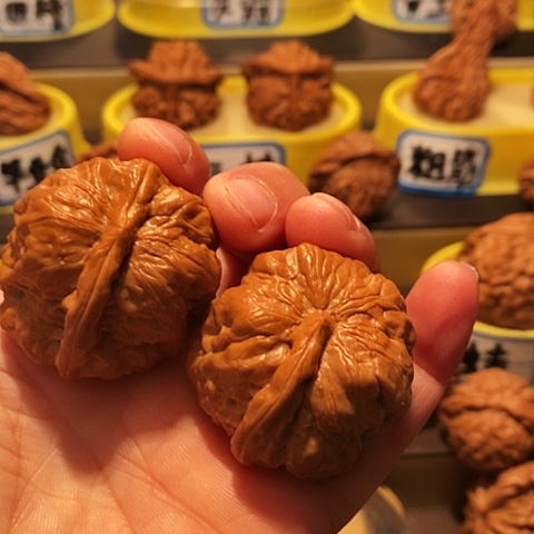 吊坠文玩核桃一帆风顺