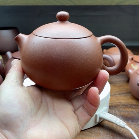 紫砂茶壶单元矿降坡泥西施260cc