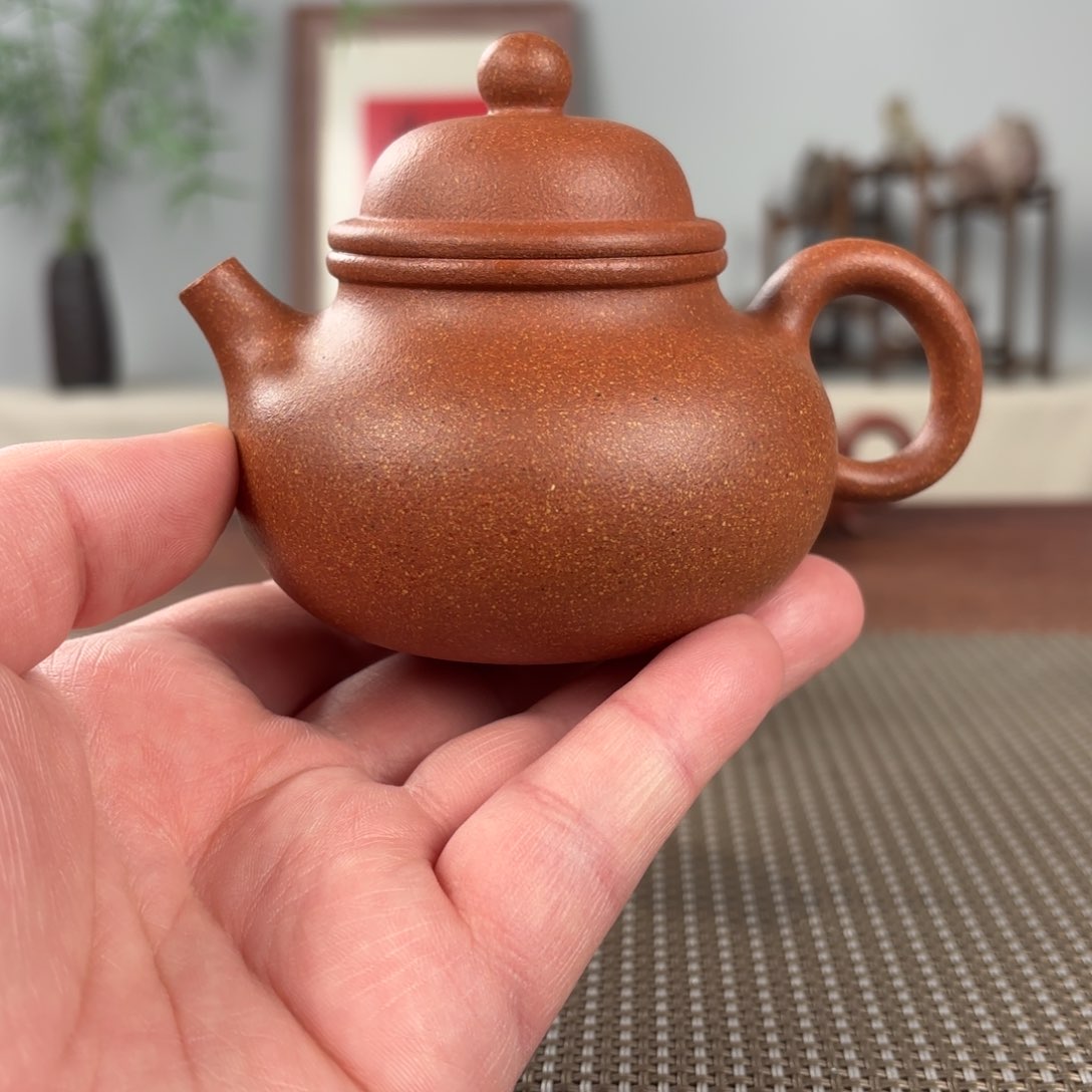 紫砂茶壶黄龙山原矿紫砂壶