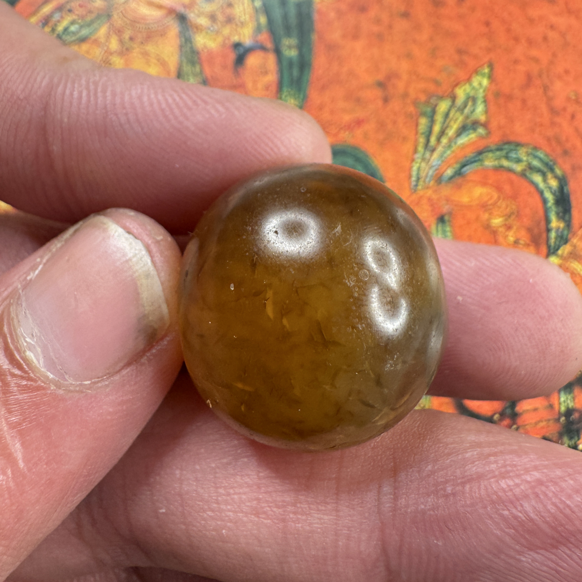 藏系到代千岁糖球玛瑙珠