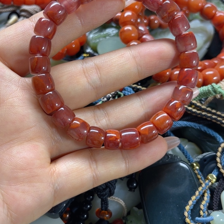 手链未镶嵌南红玛瑙