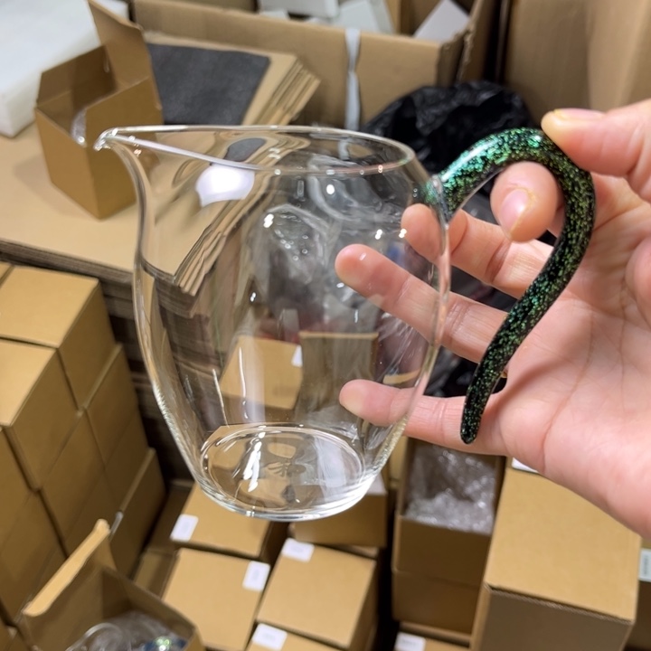 玻璃手工艺品忆然黑金