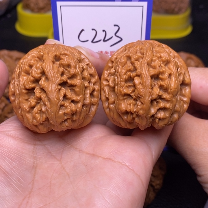 把件文玩核桃42粗筋c223
