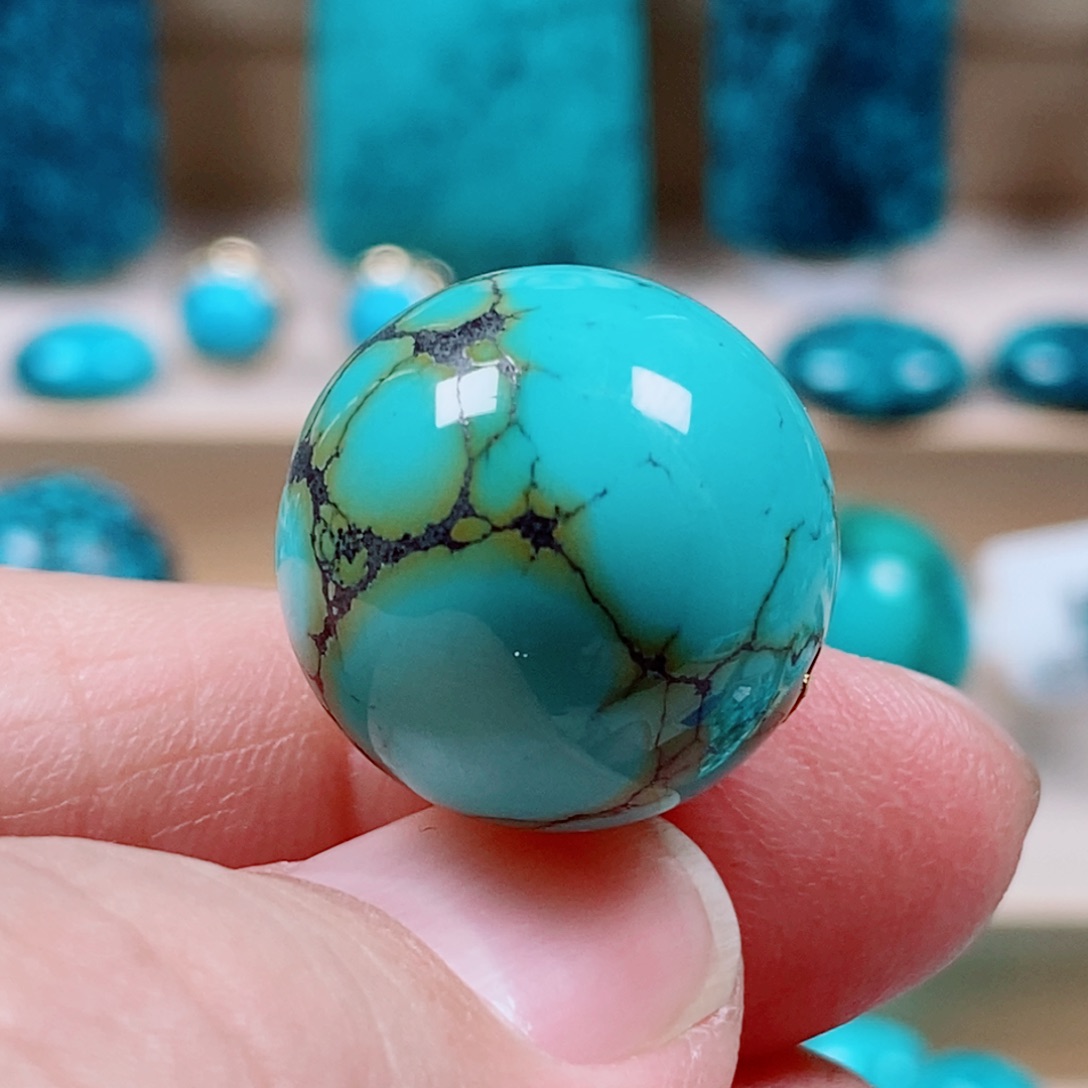 未镶嵌绿松石绿松石