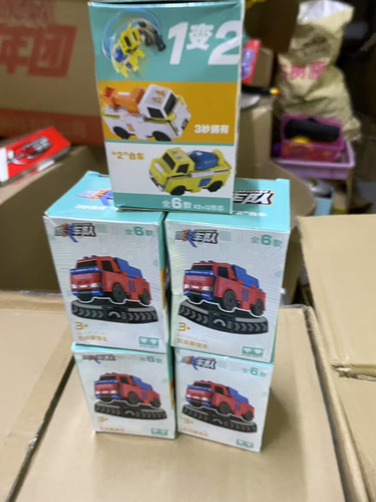 酷变车队系列反反车玩具