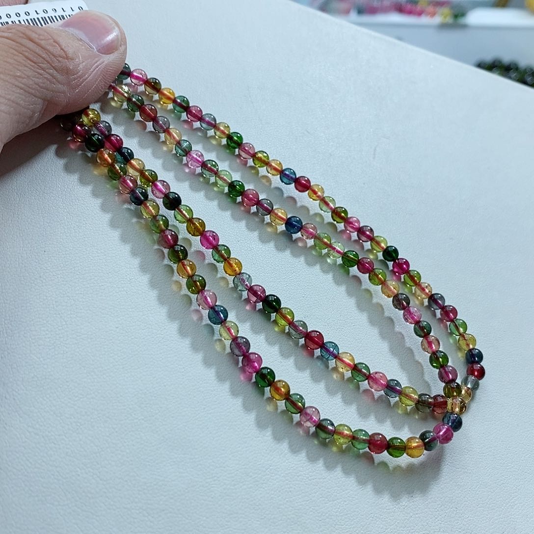 碧玺手链未镶嵌手链