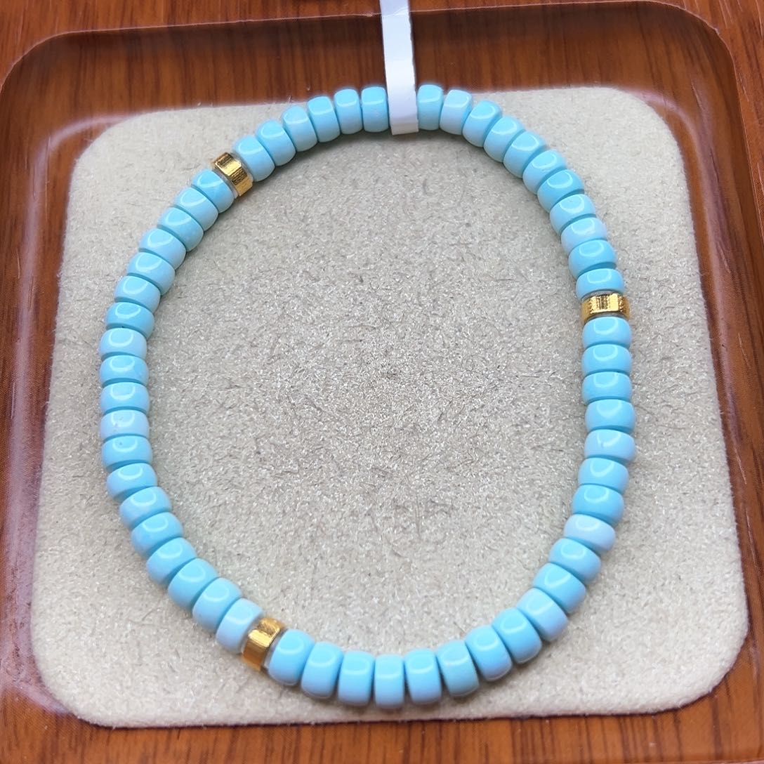 绿松石手链未镶嵌