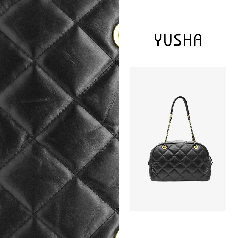 YUSHA/高档新款黑色保龄球-圈扣-64227