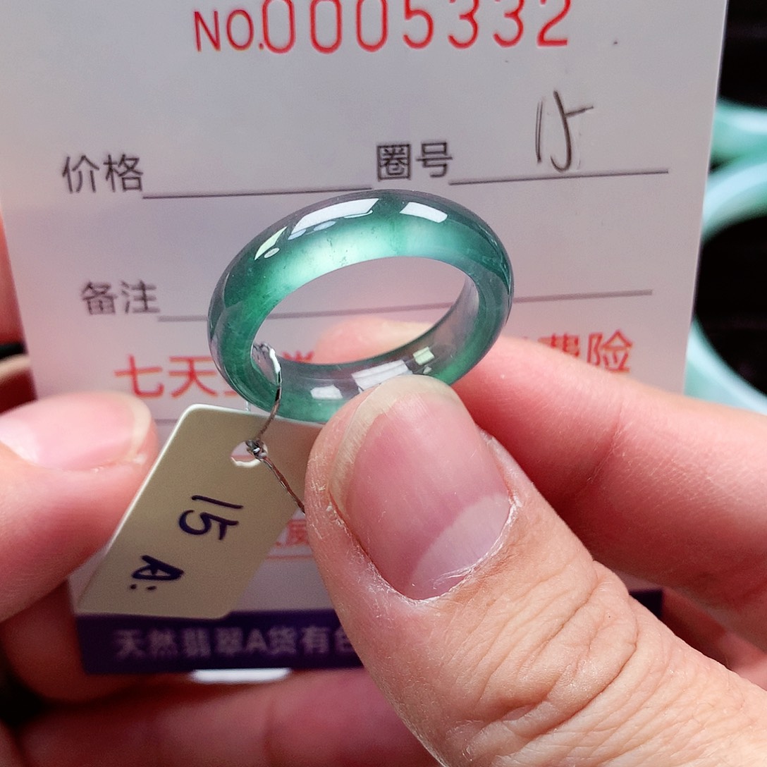 【闪购商品】翡翠戒指未镶嵌王***r天然