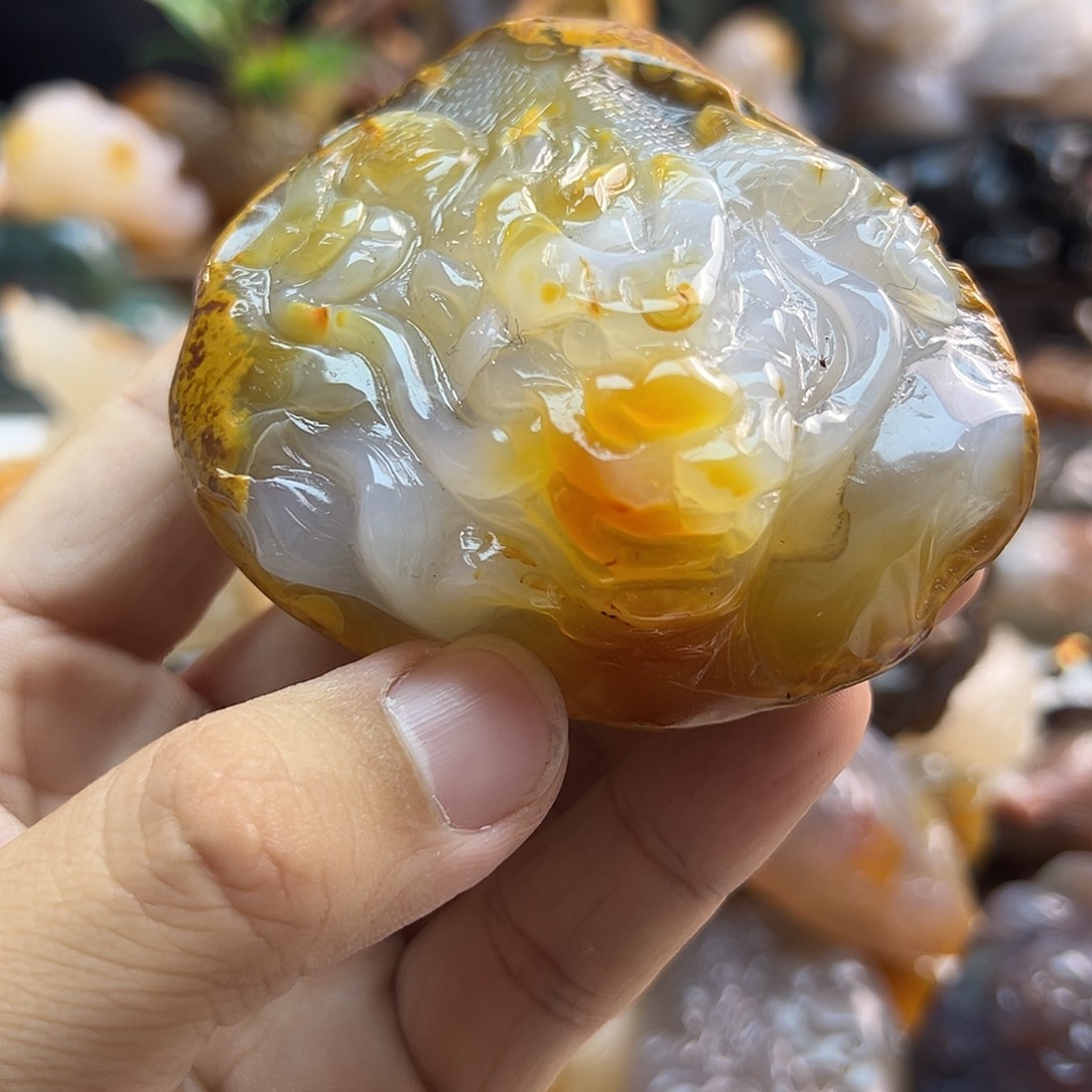 玛瑙/玉髓未镶嵌颈饰