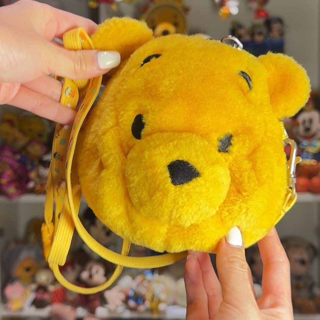 毛绒噗噗老料斜挎包