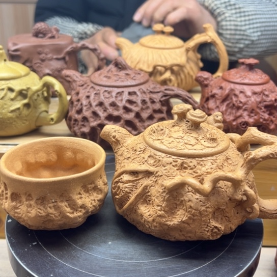 紫砂茶壶全手工制作