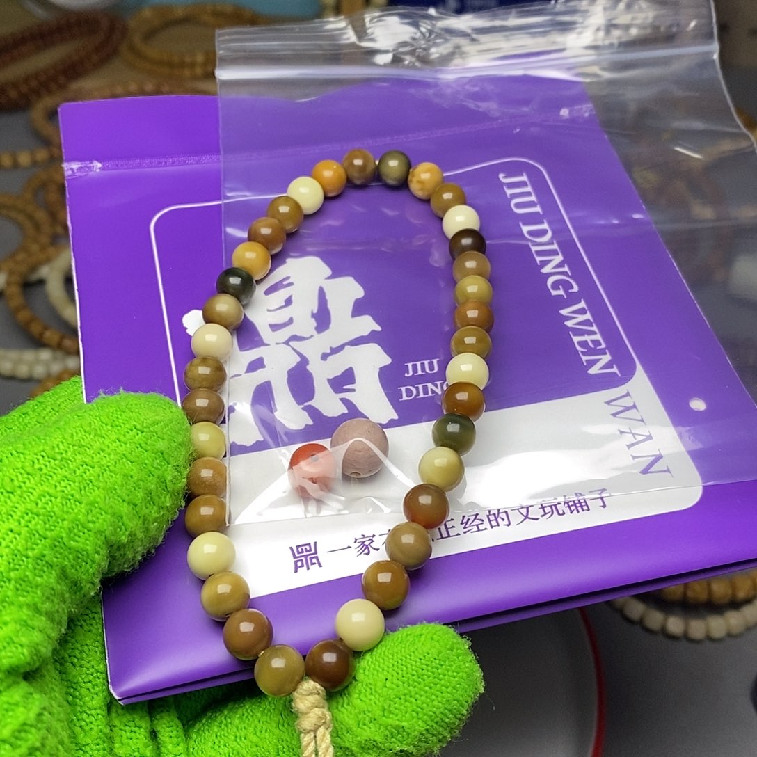 吊坠白玉菩提手持