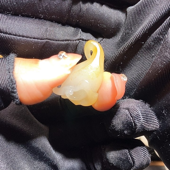 和田玉吊坠(不含链)未镶嵌