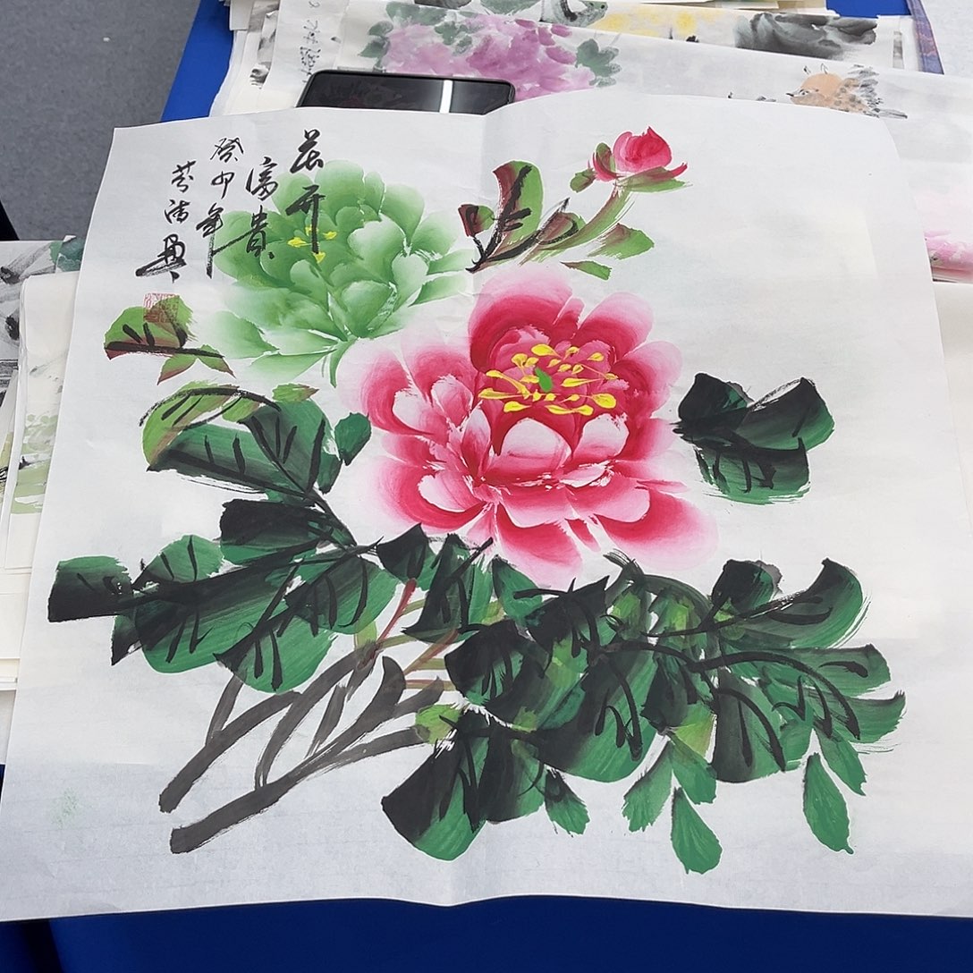 国画纯手绘作品欣赏