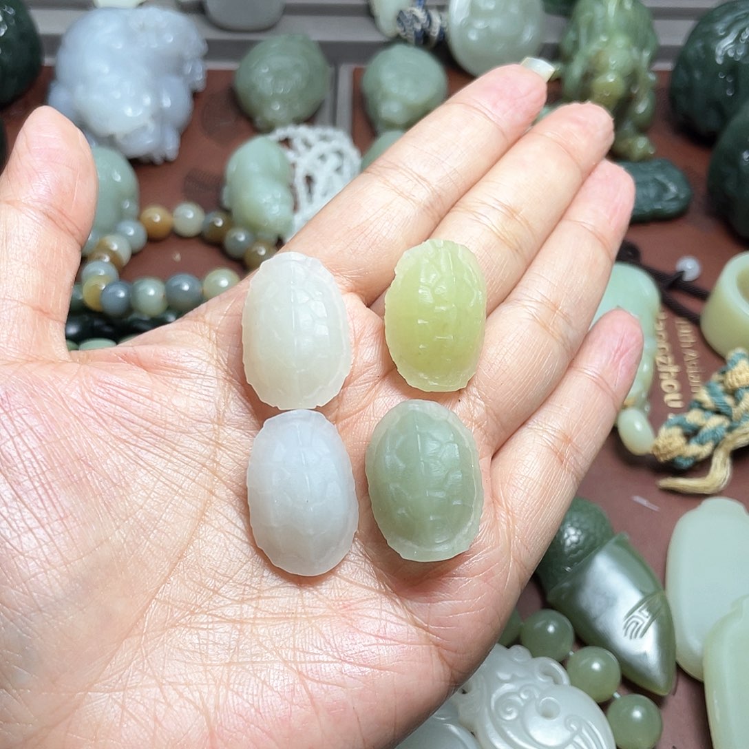 未镶嵌和田玉手串多样性发货拍一发一