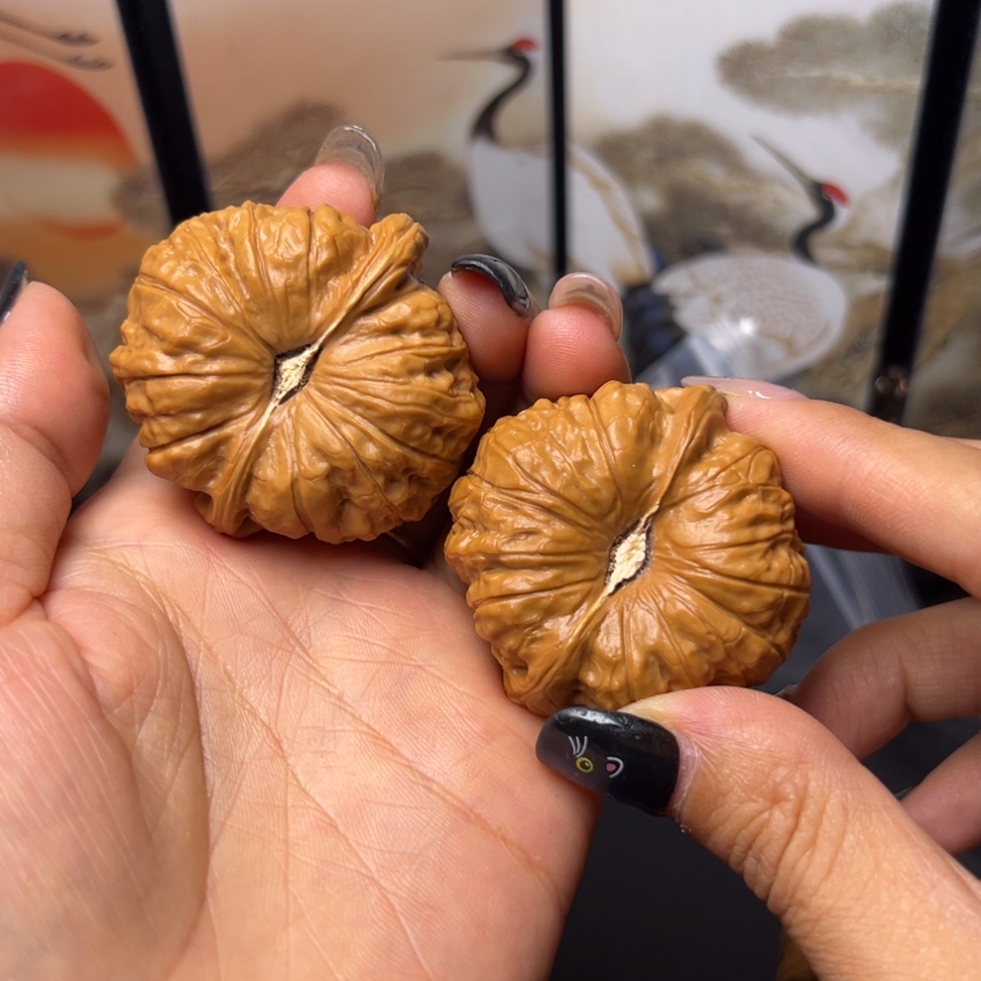文玩核桃把件45南瓜